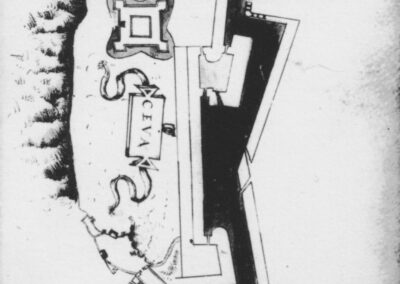 Disegno del forte risalente al 1555